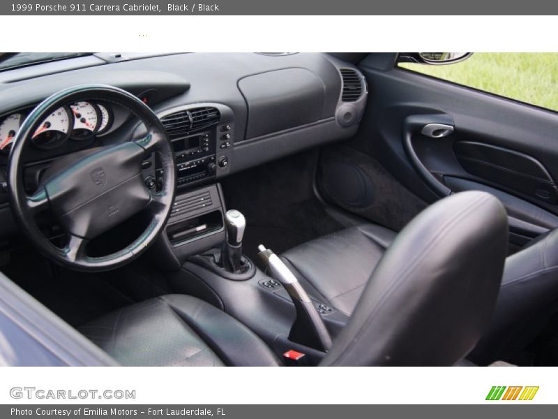 Black / Black 1999 Porsche 911 Carrera Cabriolet