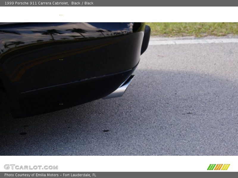 Black / Black 1999 Porsche 911 Carrera Cabriolet