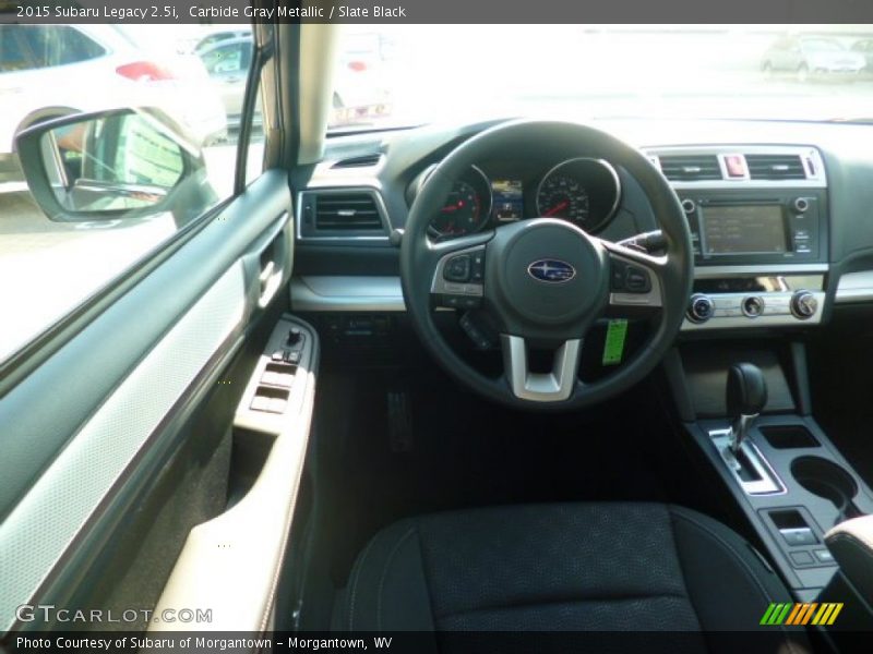 Carbide Gray Metallic / Slate Black 2015 Subaru Legacy 2.5i