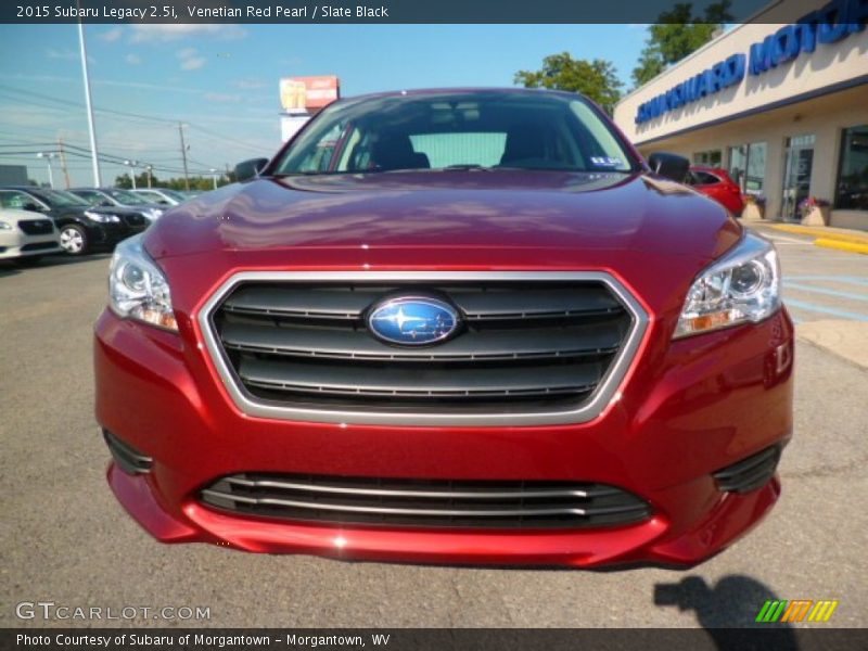 Venetian Red Pearl / Slate Black 2015 Subaru Legacy 2.5i