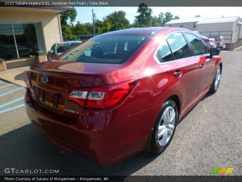 Venetian Red Pearl / Slate Black 2015 Subaru Legacy 2.5i