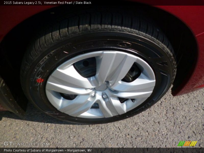 Venetian Red Pearl / Slate Black 2015 Subaru Legacy 2.5i