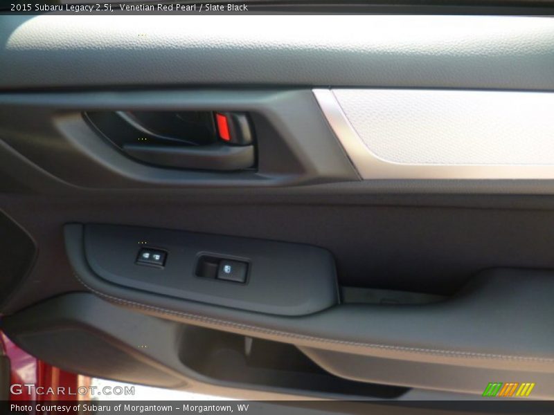 Venetian Red Pearl / Slate Black 2015 Subaru Legacy 2.5i