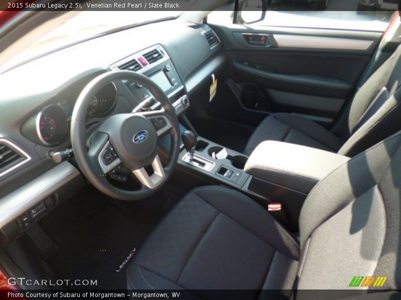 Venetian Red Pearl / Slate Black 2015 Subaru Legacy 2.5i
