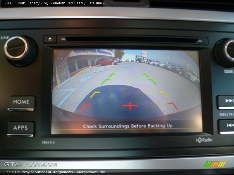 Venetian Red Pearl / Slate Black 2015 Subaru Legacy 2.5i