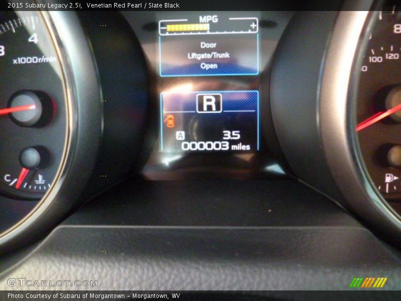 Venetian Red Pearl / Slate Black 2015 Subaru Legacy 2.5i