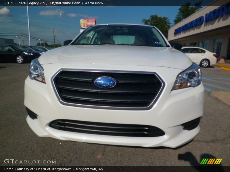 Crystal White Pearl / Warm Ivory 2015 Subaru Legacy 2.5i