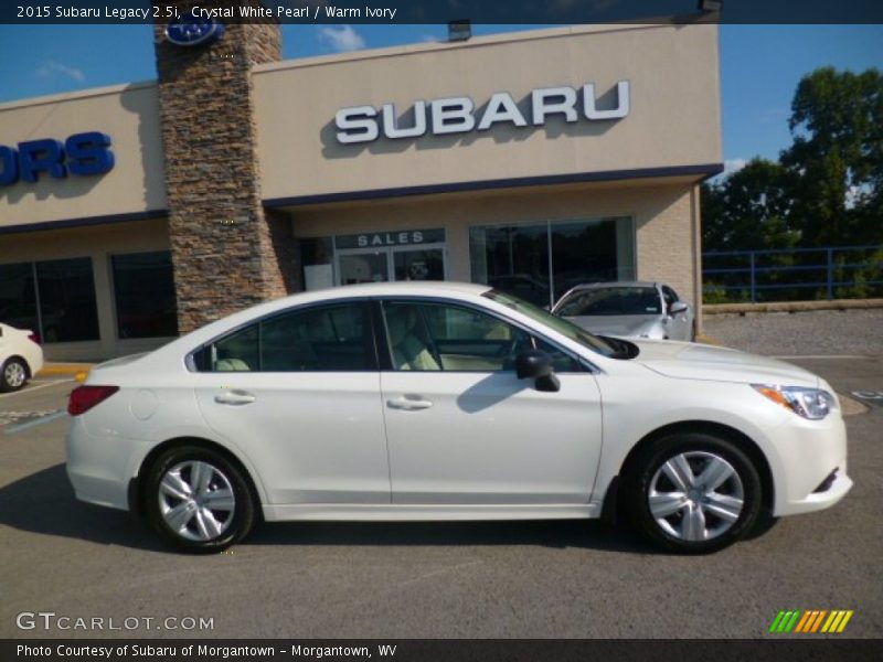 Crystal White Pearl / Warm Ivory 2015 Subaru Legacy 2.5i