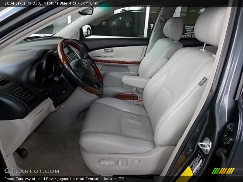 Neptune Blue Mica / Light Gray 2004 Lexus RX 330