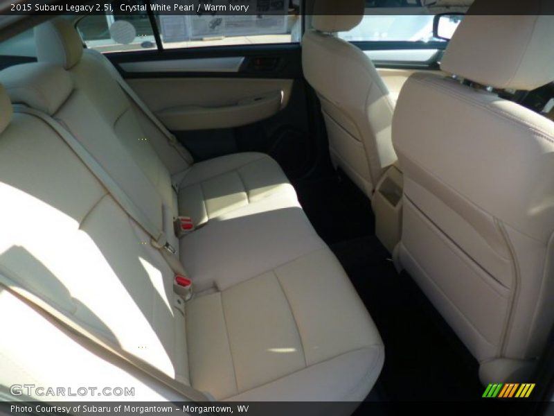 Crystal White Pearl / Warm Ivory 2015 Subaru Legacy 2.5i