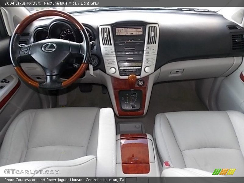 Neptune Blue Mica / Light Gray 2004 Lexus RX 330