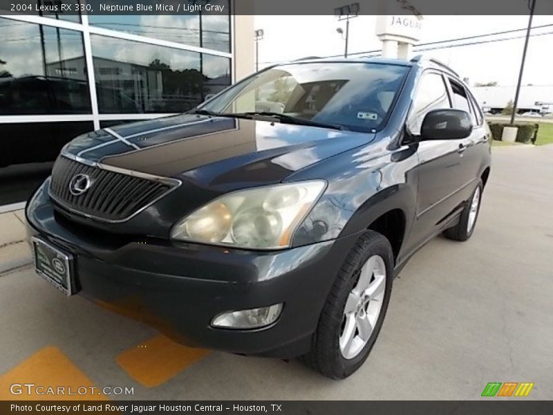 Neptune Blue Mica / Light Gray 2004 Lexus RX 330