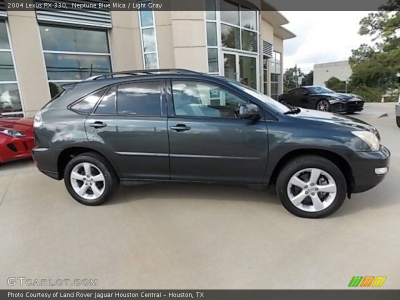 Neptune Blue Mica / Light Gray 2004 Lexus RX 330