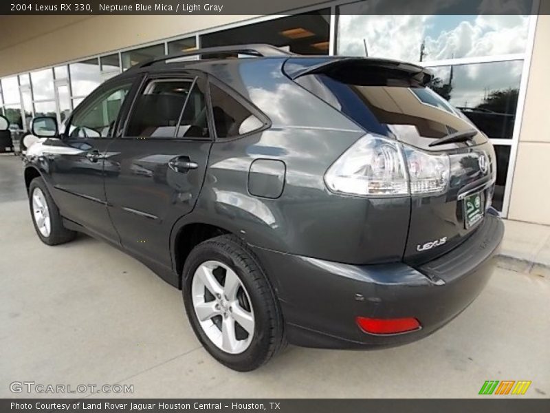 Neptune Blue Mica / Light Gray 2004 Lexus RX 330