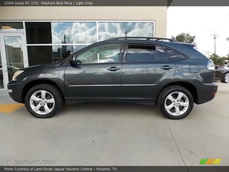 Neptune Blue Mica / Light Gray 2004 Lexus RX 330