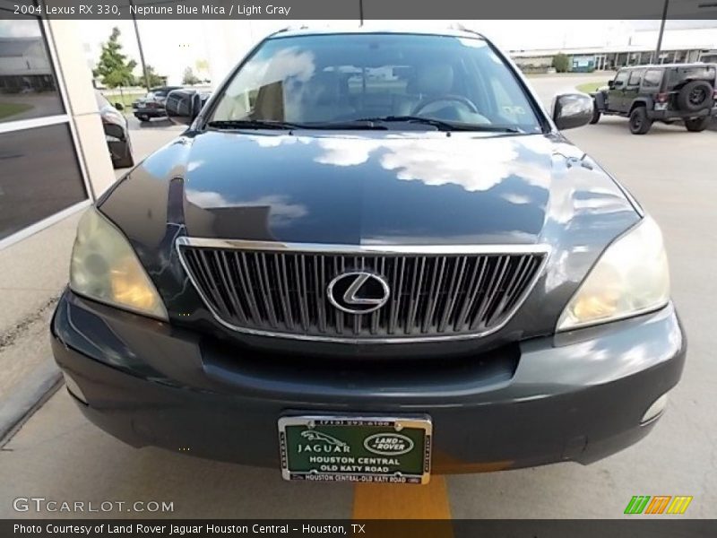 Neptune Blue Mica / Light Gray 2004 Lexus RX 330