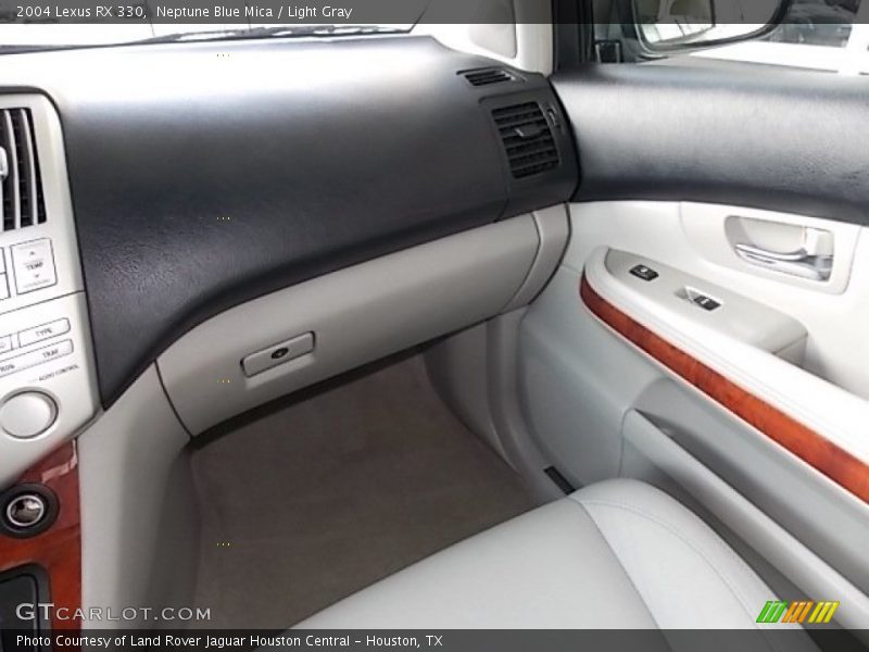 Neptune Blue Mica / Light Gray 2004 Lexus RX 330