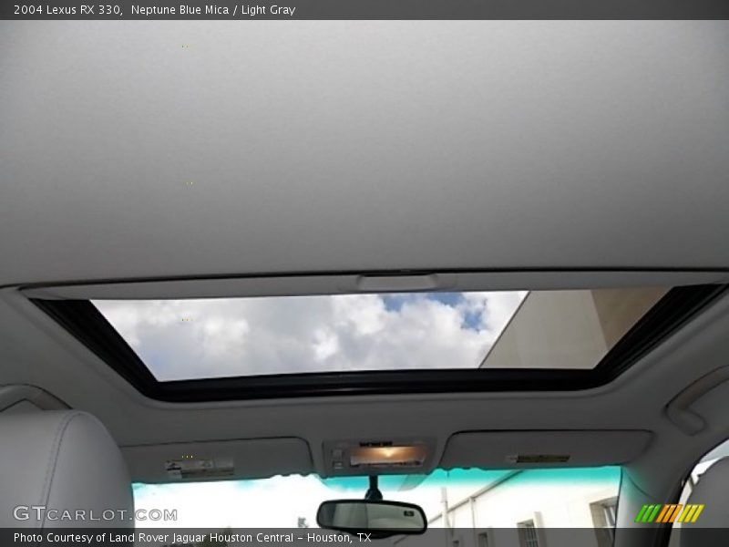 Neptune Blue Mica / Light Gray 2004 Lexus RX 330
