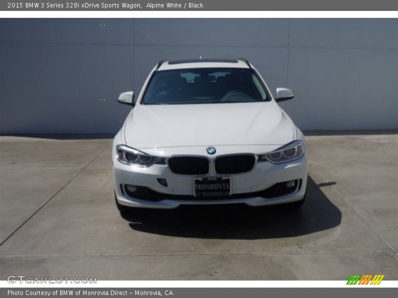 Alpine White / Black 2015 BMW 3 Series 328i xDrive Sports Wagon