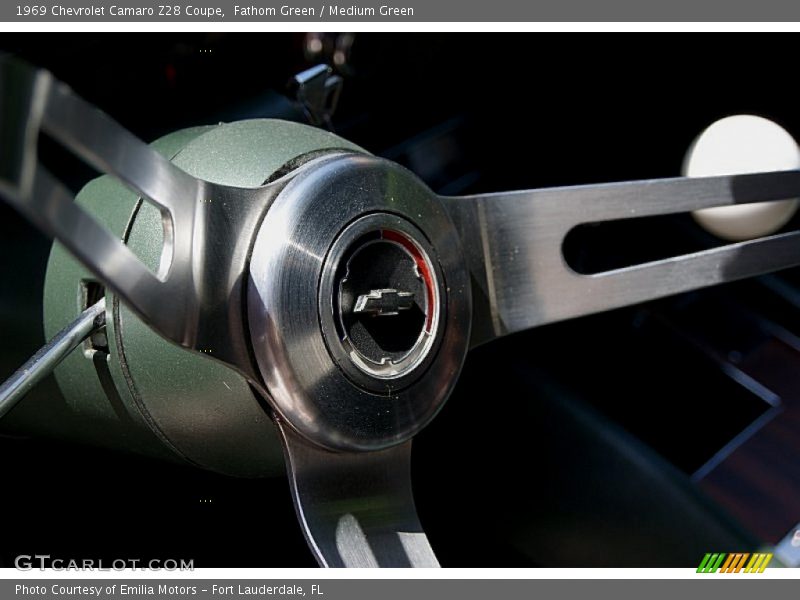 Fathom Green / Medium Green 1969 Chevrolet Camaro Z28 Coupe