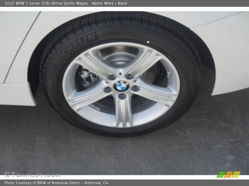 Alpine White / Black 2015 BMW 3 Series 328i xDrive Sports Wagon