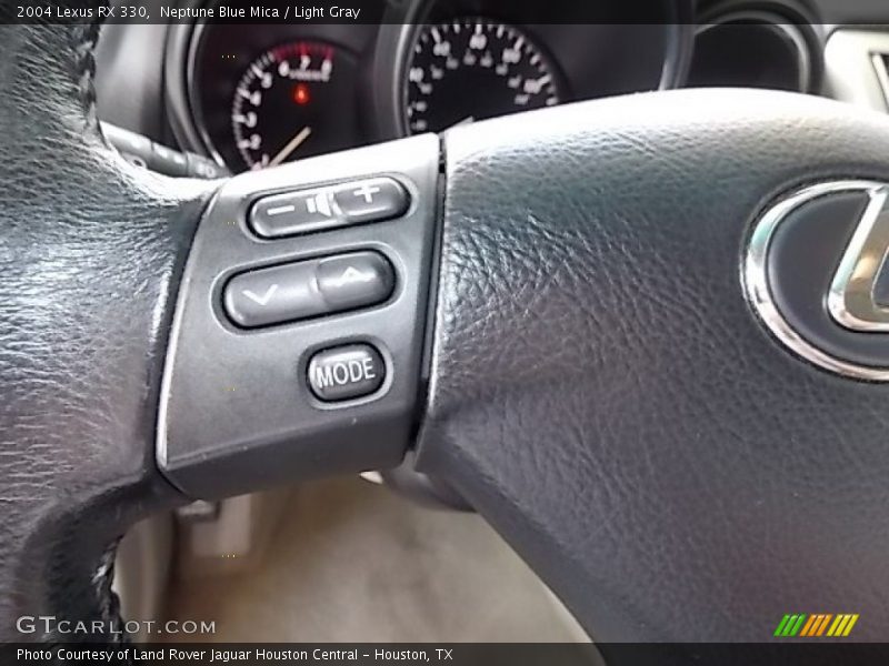 Neptune Blue Mica / Light Gray 2004 Lexus RX 330