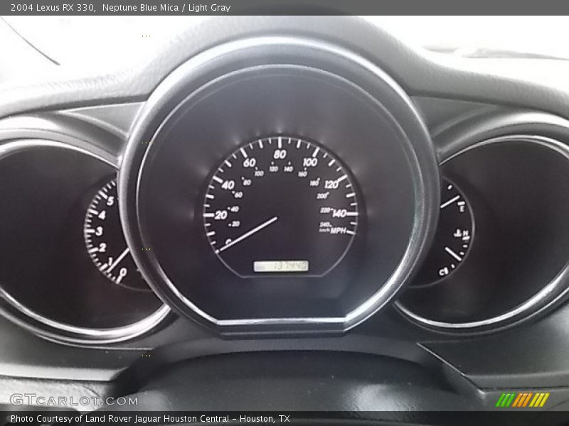 Neptune Blue Mica / Light Gray 2004 Lexus RX 330