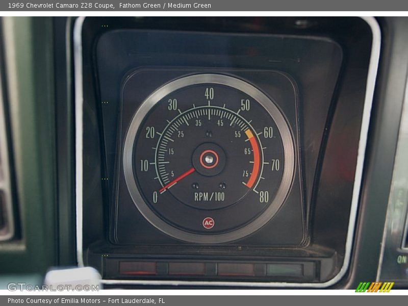  1969 Camaro Z28 Coupe Z28 Coupe Gauges