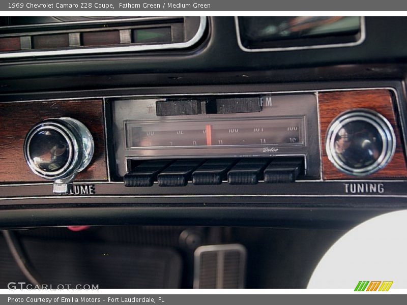 Audio System of 1969 Camaro Z28 Coupe