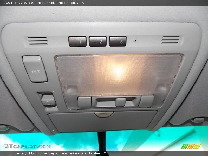 Neptune Blue Mica / Light Gray 2004 Lexus RX 330
