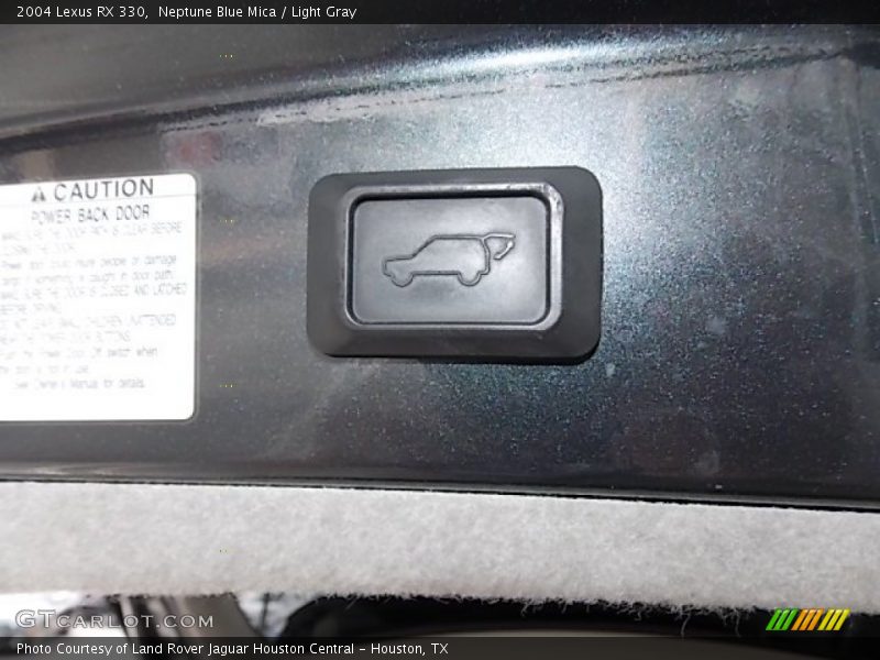 Neptune Blue Mica / Light Gray 2004 Lexus RX 330