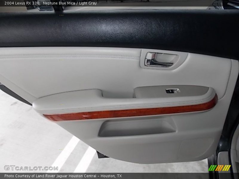 Neptune Blue Mica / Light Gray 2004 Lexus RX 330