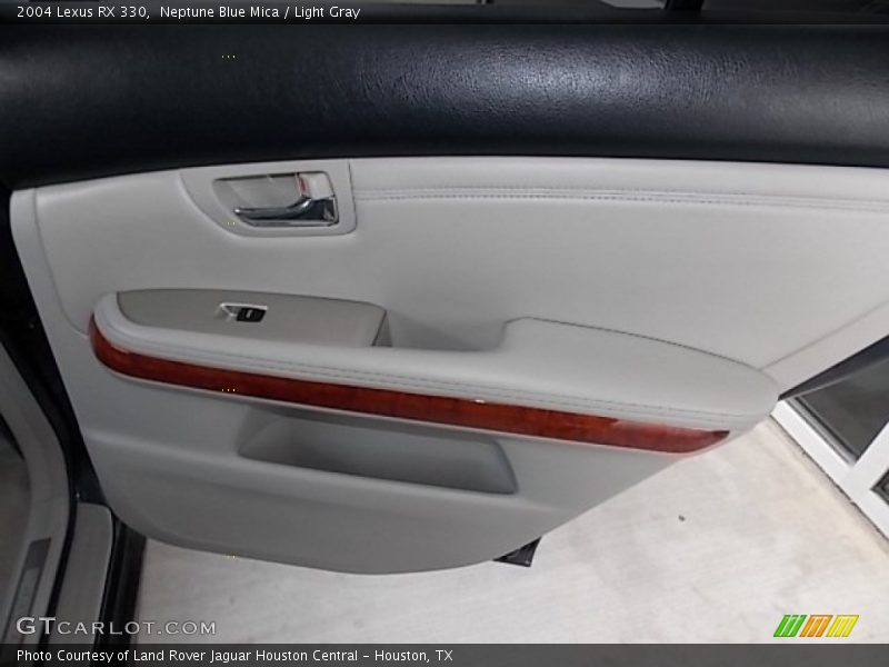 Neptune Blue Mica / Light Gray 2004 Lexus RX 330
