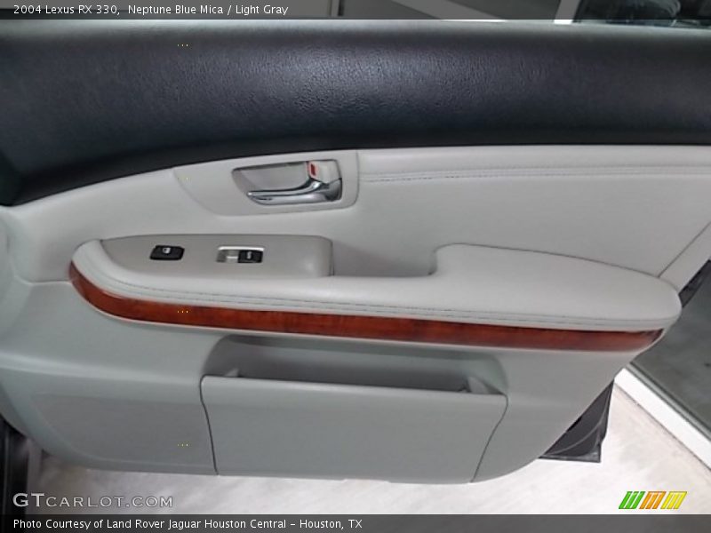 Neptune Blue Mica / Light Gray 2004 Lexus RX 330