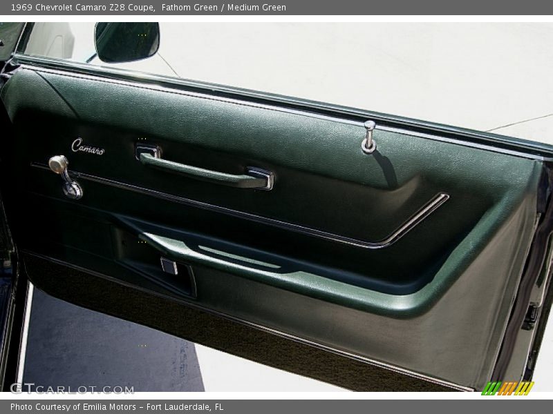Door Panel of 1969 Camaro Z28 Coupe