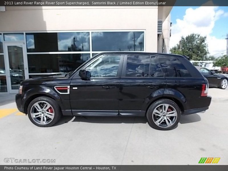 Santorini Black / Limited Edition Ebony/Lunar 2013 Land Rover Range Rover Sport Supercharged