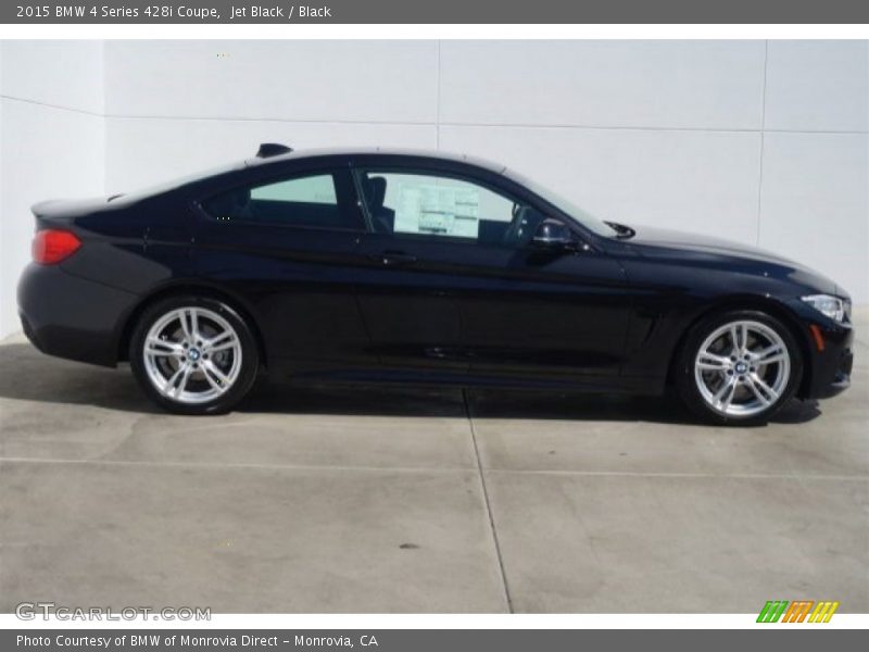 Jet Black / Black 2015 BMW 4 Series 428i Coupe