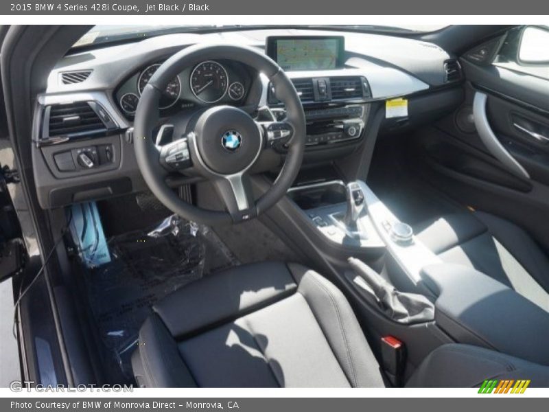 Jet Black / Black 2015 BMW 4 Series 428i Coupe