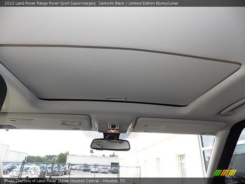Santorini Black / Limited Edition Ebony/Lunar 2013 Land Rover Range Rover Sport Supercharged