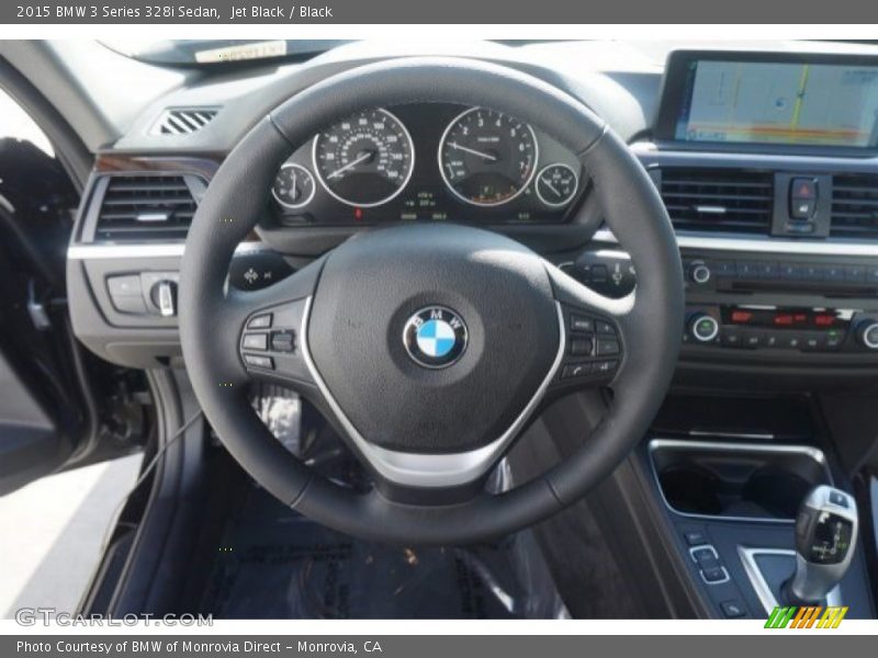 Jet Black / Black 2015 BMW 3 Series 328i Sedan