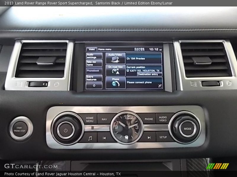 Santorini Black / Limited Edition Ebony/Lunar 2013 Land Rover Range Rover Sport Supercharged