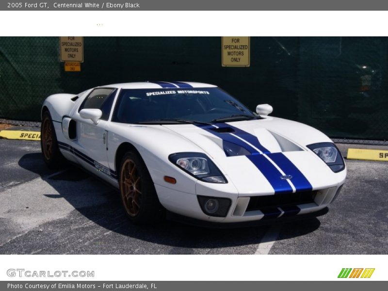 Centennial White / Ebony Black 2005 Ford GT