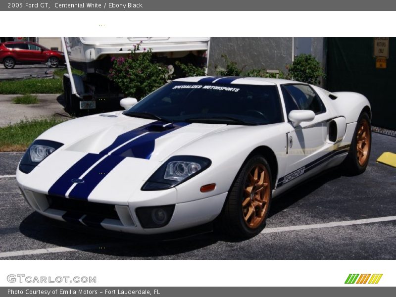 Centennial White / Ebony Black 2005 Ford GT