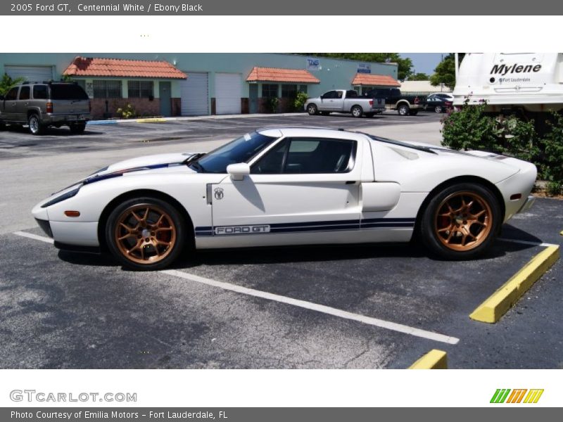 Centennial White / Ebony Black 2005 Ford GT