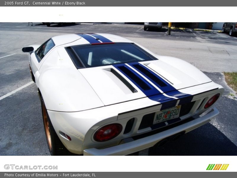 Centennial White / Ebony Black 2005 Ford GT