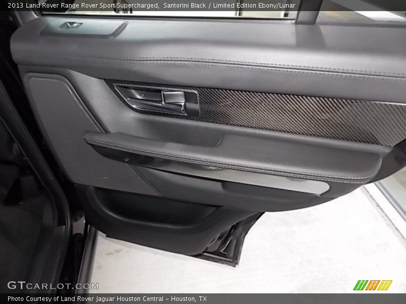 Santorini Black / Limited Edition Ebony/Lunar 2013 Land Rover Range Rover Sport Supercharged