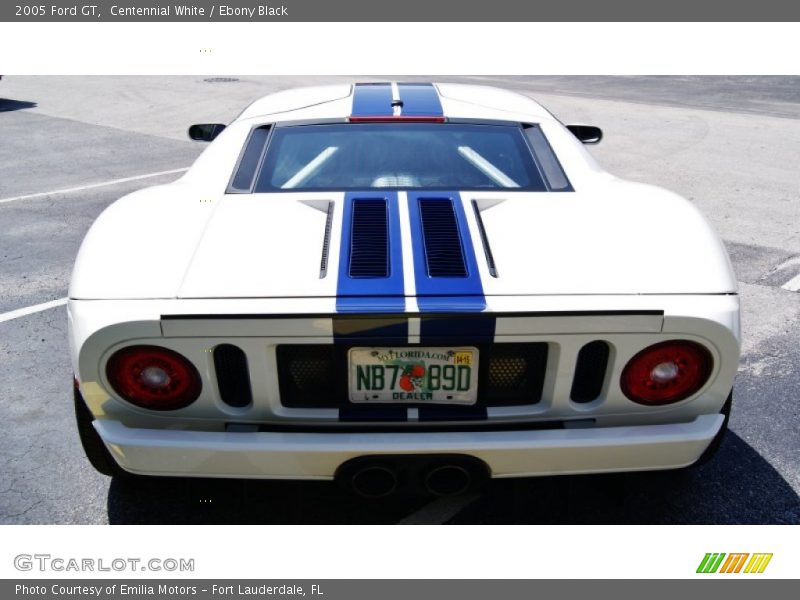 Centennial White / Ebony Black 2005 Ford GT