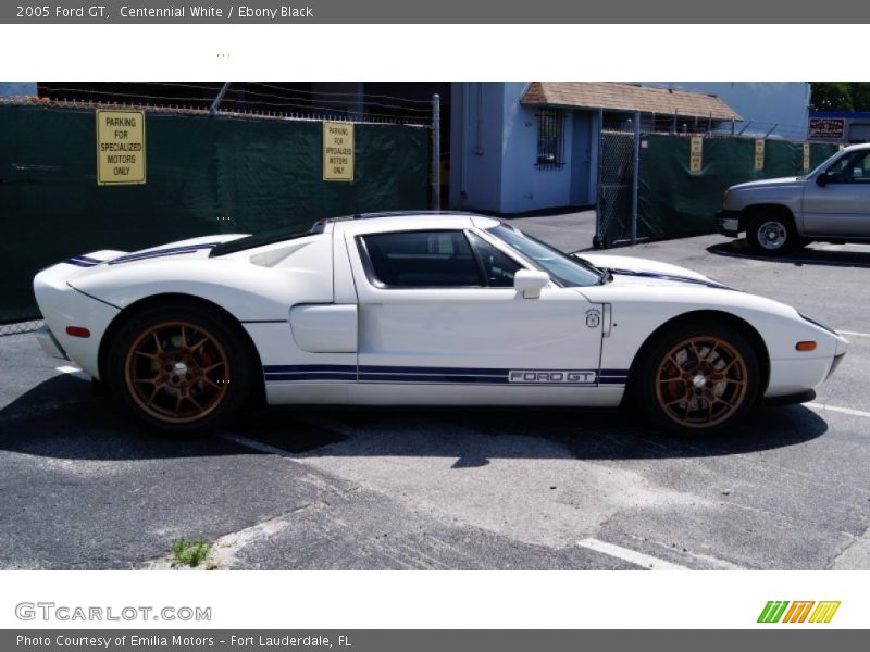 Centennial White / Ebony Black 2005 Ford GT