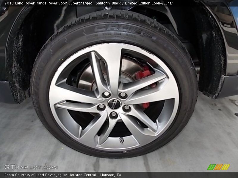 Santorini Black / Limited Edition Ebony/Lunar 2013 Land Rover Range Rover Sport Supercharged