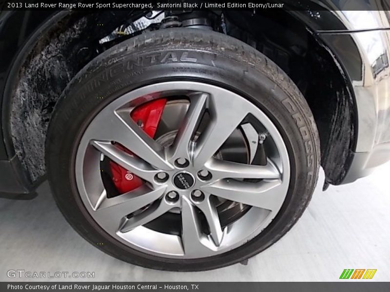 Santorini Black / Limited Edition Ebony/Lunar 2013 Land Rover Range Rover Sport Supercharged